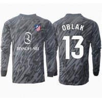 Atletico Madrid Jan Oblak #13 Målvakt Hemmatröja 2024-25 Långärmad